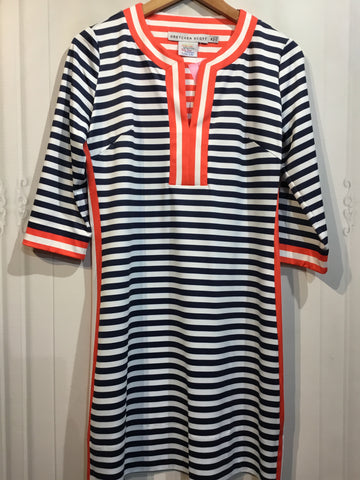 LUXURY Gretchen Scott Size Medium Blue DRESS/1 PIECE