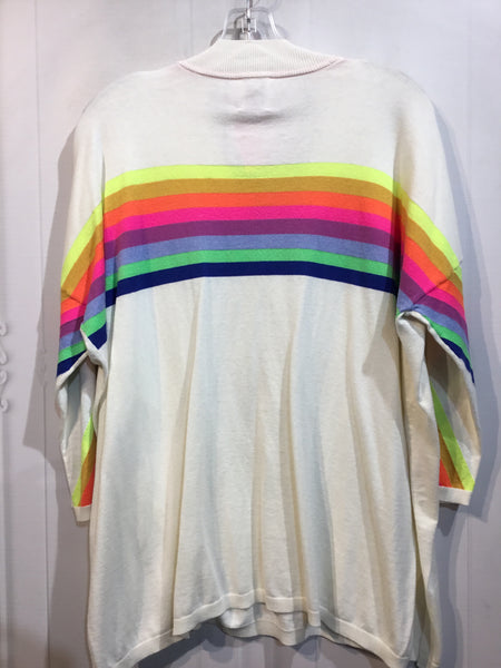 NWT Whisper By Brodie Size Medium White Tops