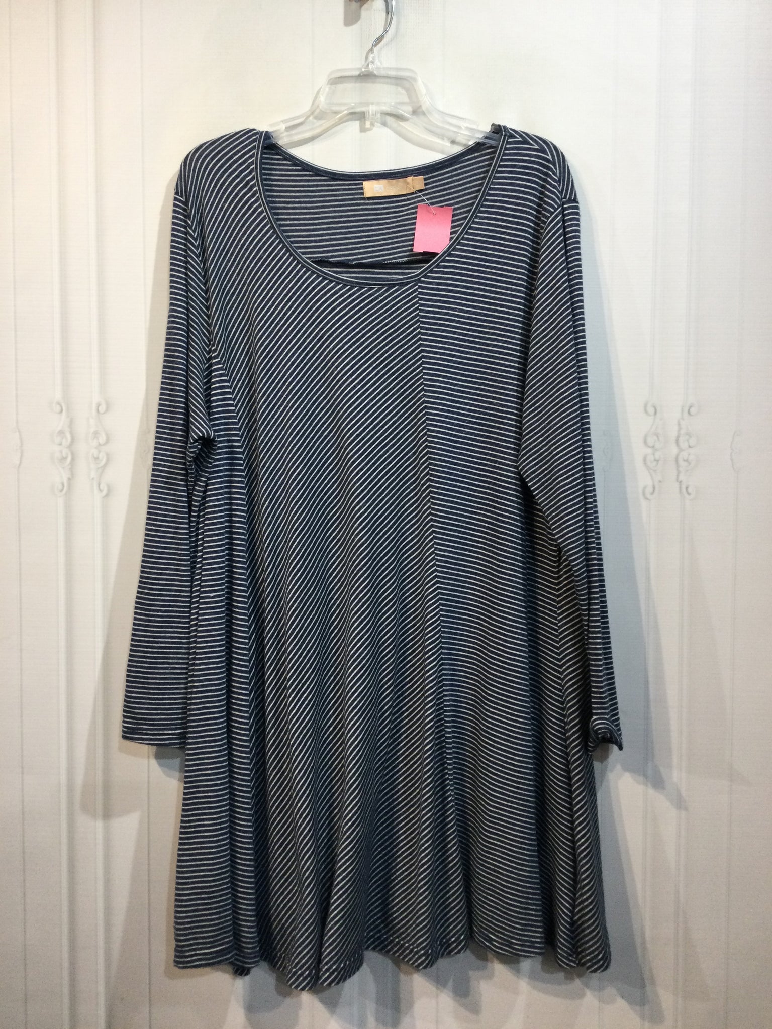 LA Cera Size 2X Blue DRESS/1 PIECE