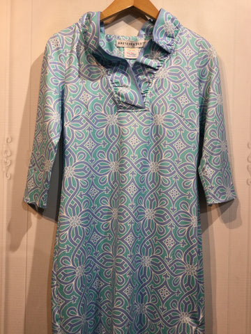 LUXURY Gretchen Scott Size Extra Small Blue DRESS/1 PIECE
