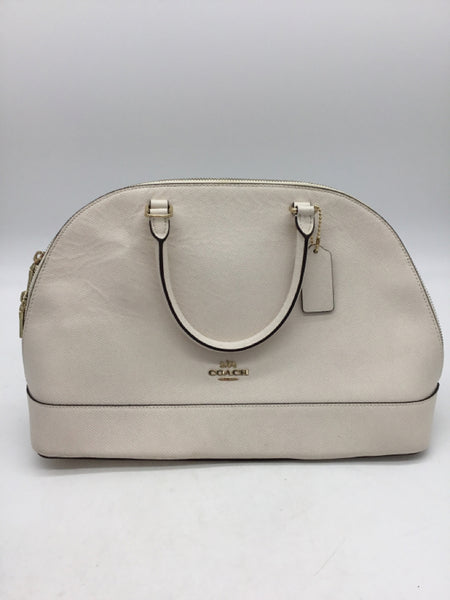 Coach Size Large White Purses/Wallets