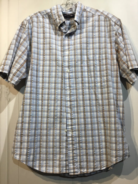 Roundtree & Yorke Size Medium Blue Men's