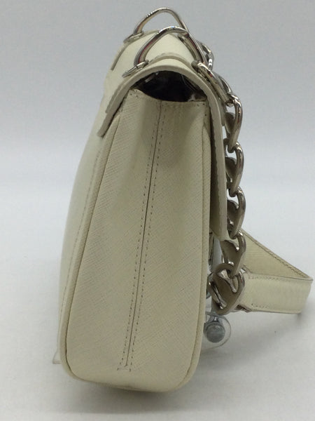 LUXURY Salvatore Ferragamo Size Small White Purses/Wallets