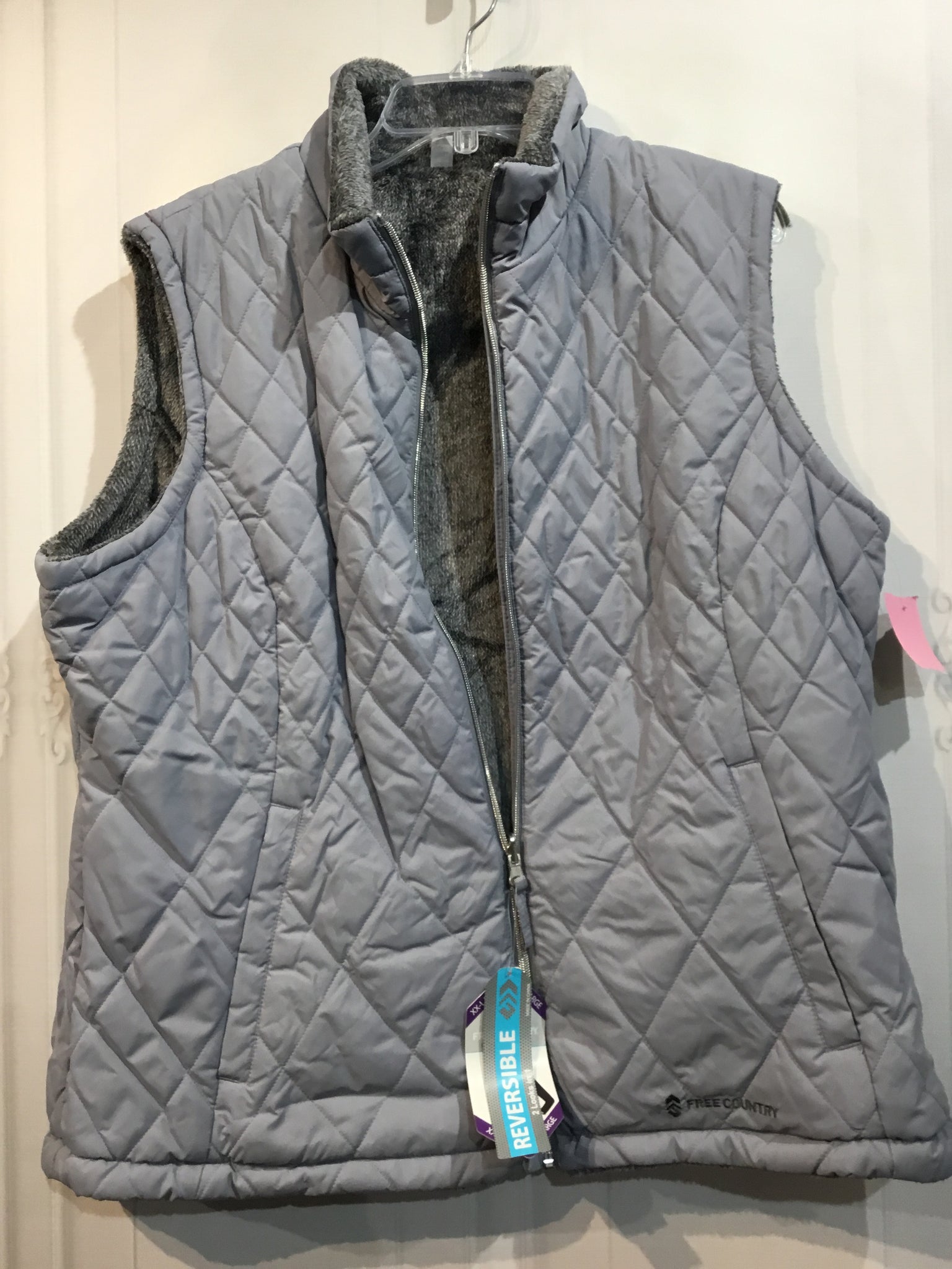 Free Country Size 2X Grey Tops