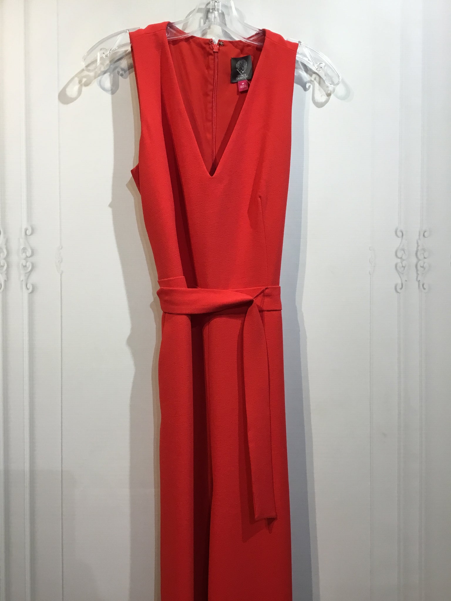 VINCE CAMUTO Size M/10 Red DRESS/1 PIECE