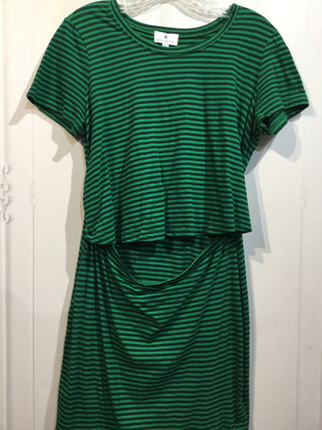 Socialite Size Medium Green DRESS/1 PIECE