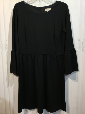 LOFT Size M/8 Black DRESS/1 PIECE