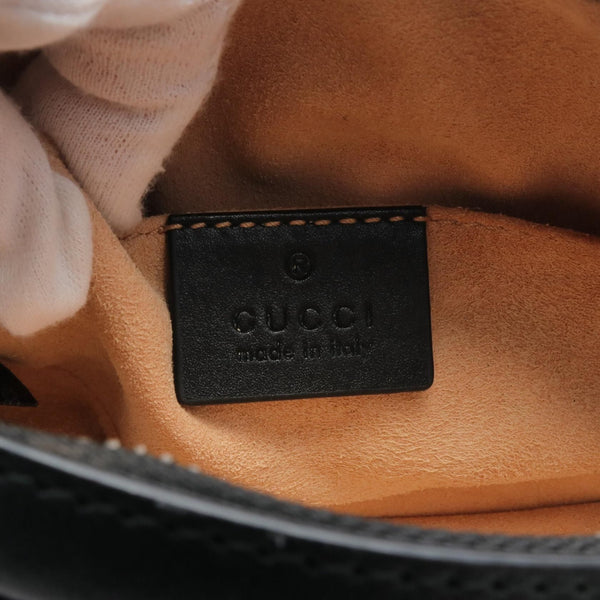 GUCCI Black Gucci GG Marmont Belt Bag