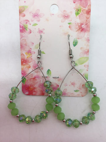 Green Earrings