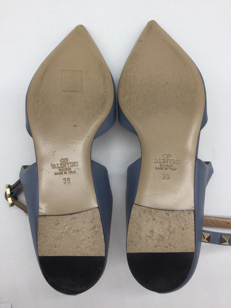 Valentino Size 8.5 Blue Shoes