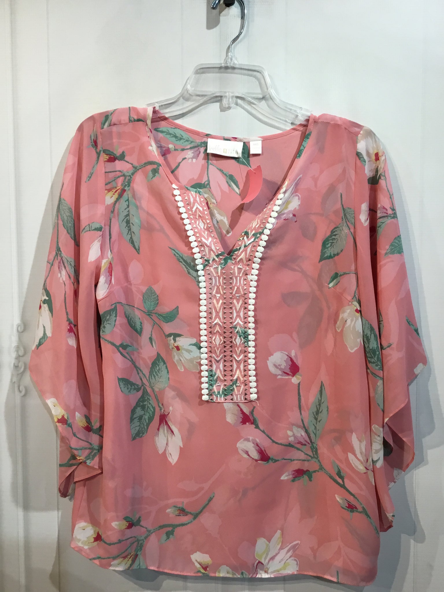 Belle Kim Gravel Size Extra Small Pink Tops