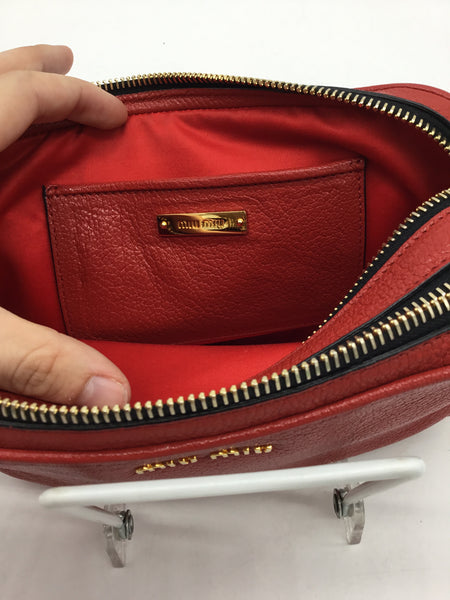 MIU MIU Red Purses/Wallets