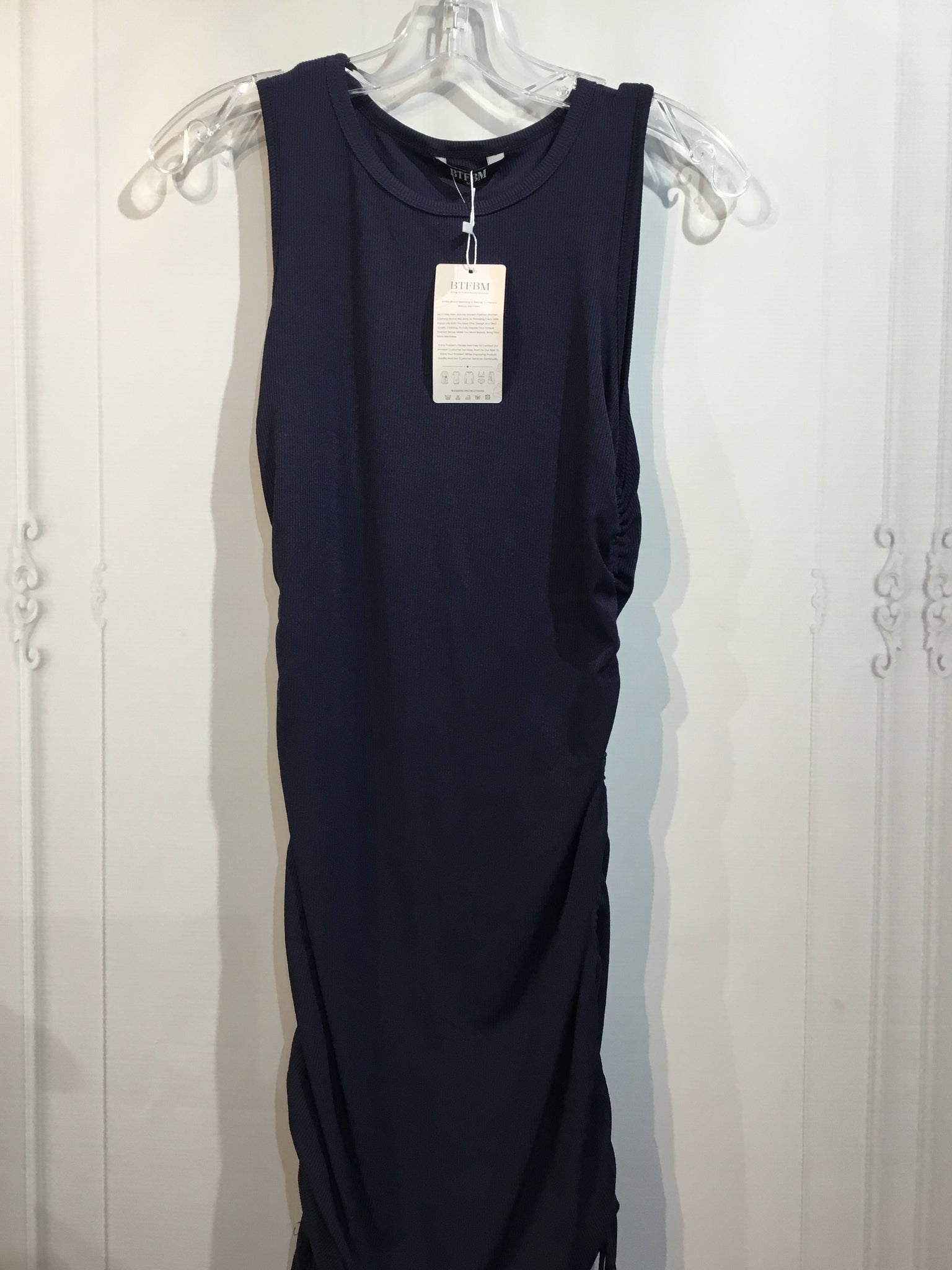 BTFBM Size Medium Blue DRESS/1 PIECE