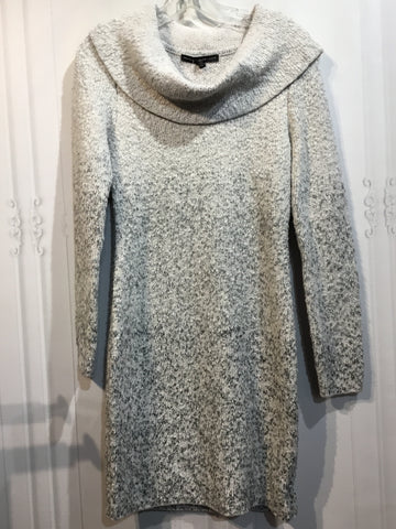 White House Black Market Size Small Grey DRESS/1 PIECE