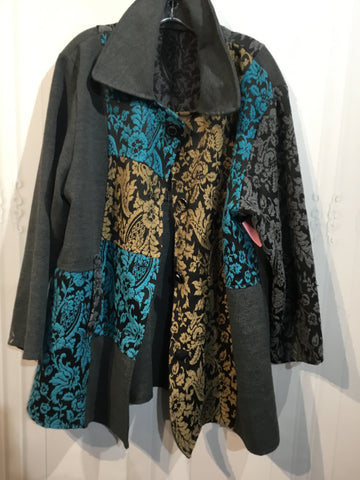 Size L Grey Outerwear