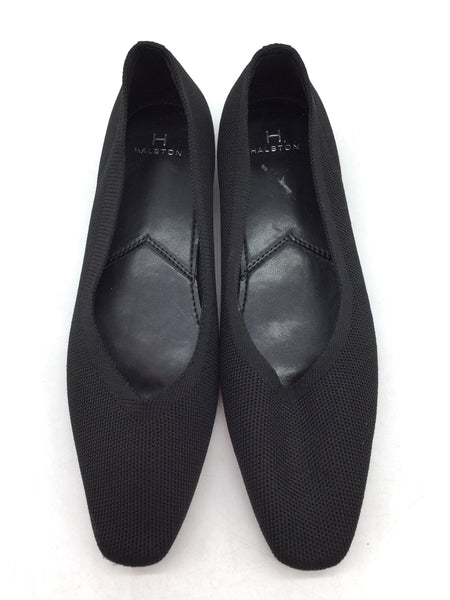 Halston Size 7.5 Black Shoes