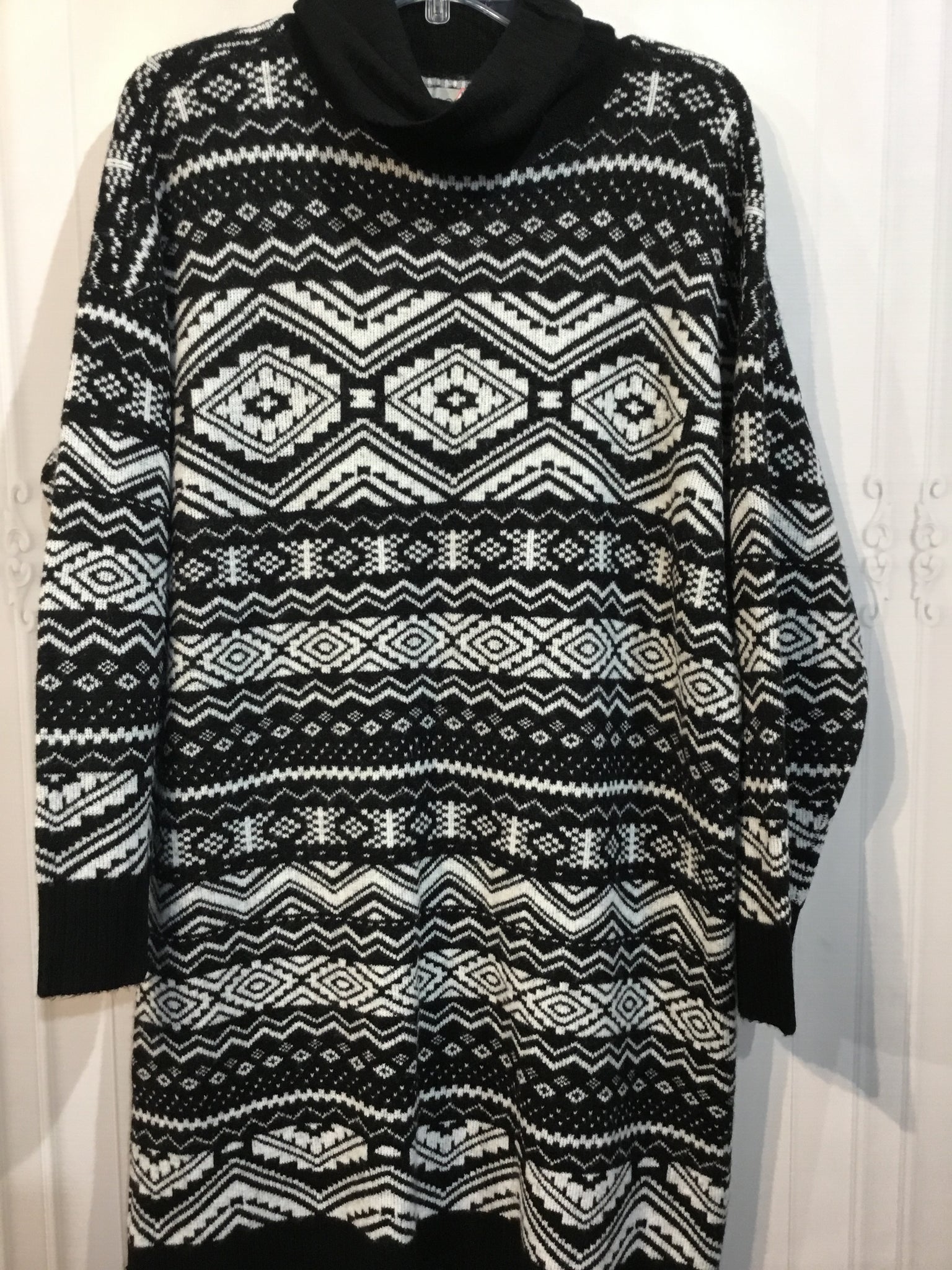 LOFT Size L Black DRESS/1 PIECE