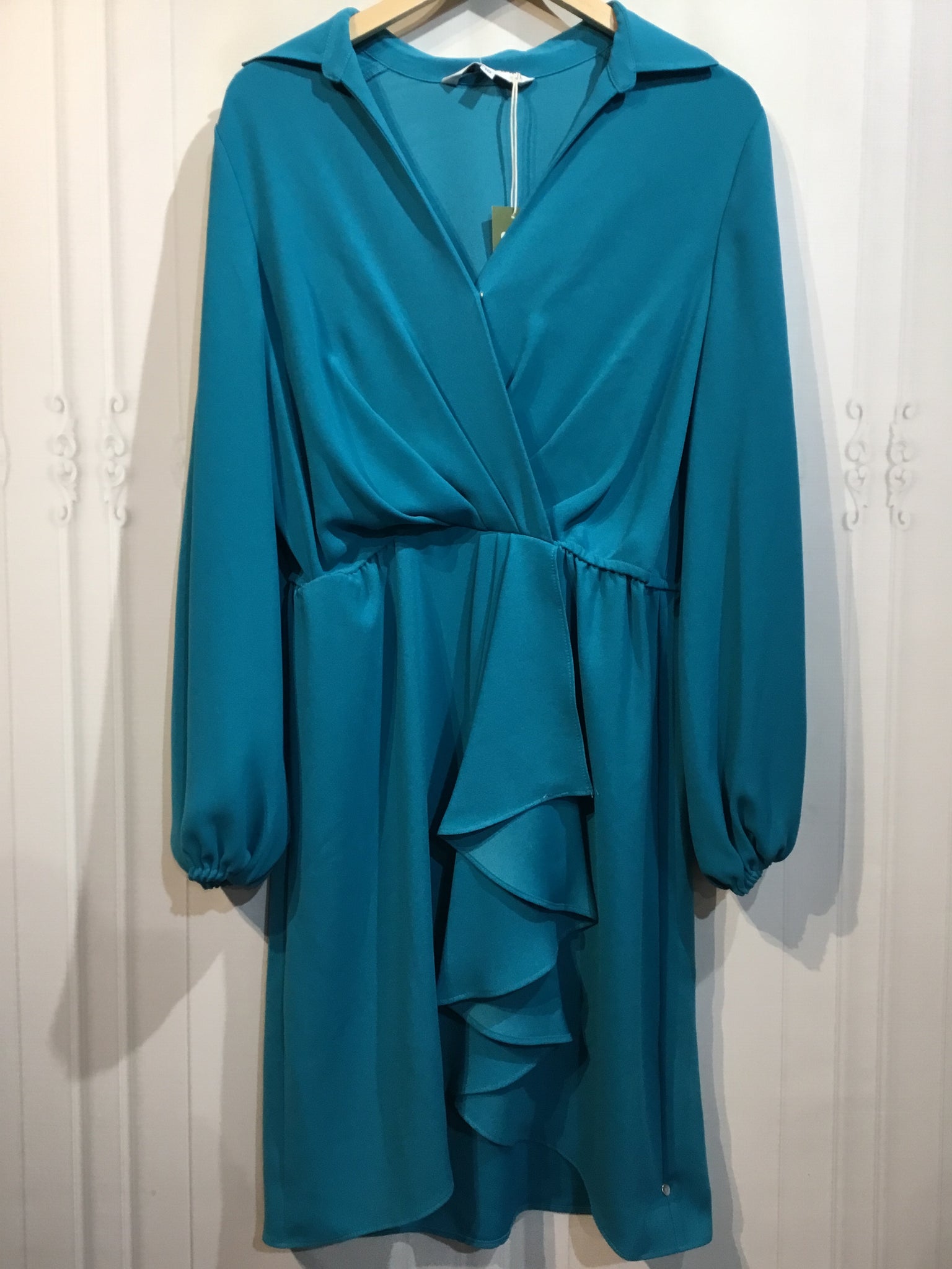 LUXURY NWT Trina Turk Size M/10 Blue DRESS/1 PIECE