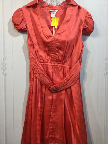 Esley Size M/8-10 Orange Dress