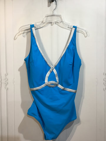 Size L Blue SWIMWEAR/COVER UP