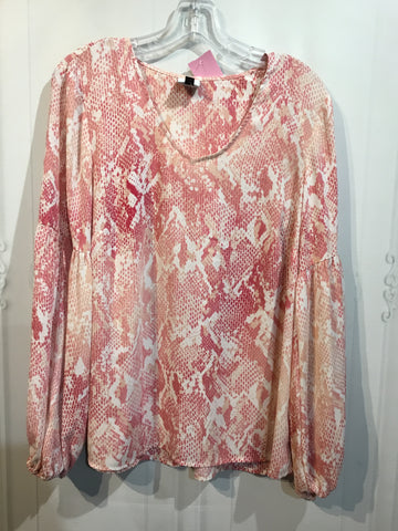 CABI Size Medium Pink Tops