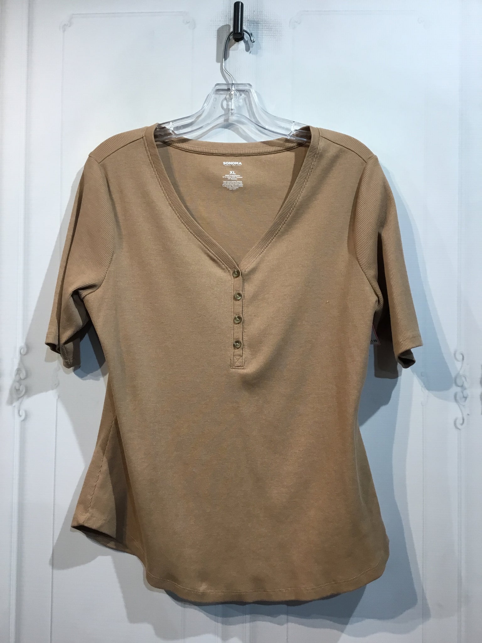 Sonoma Size Extra Large Brown Tops