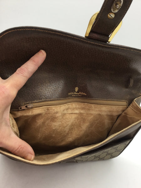 LUXURY GUCCI Size Small Brown Purses/Wallets