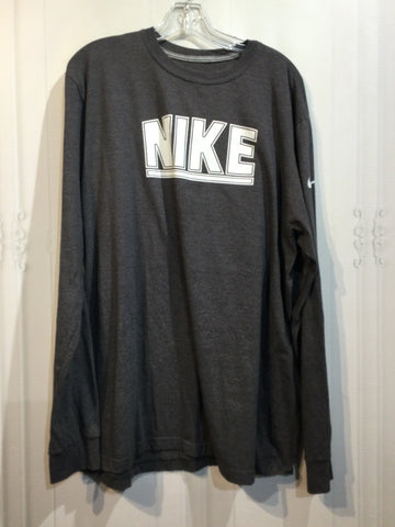 NIKE Size 2X Grey Men's