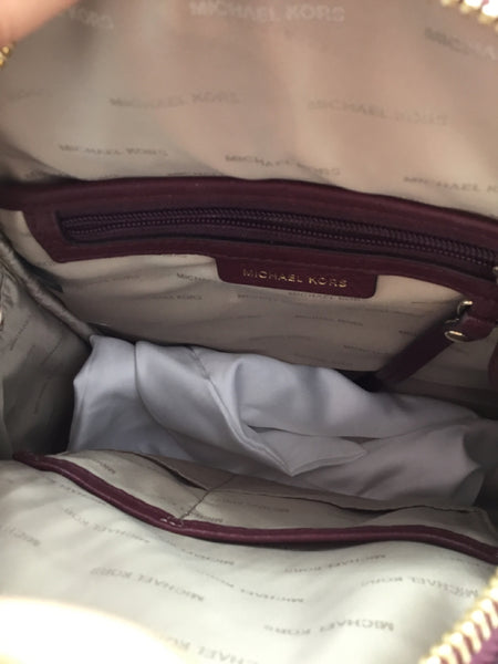 NWT Michael Kors Size Large Purple Purses/Wallets