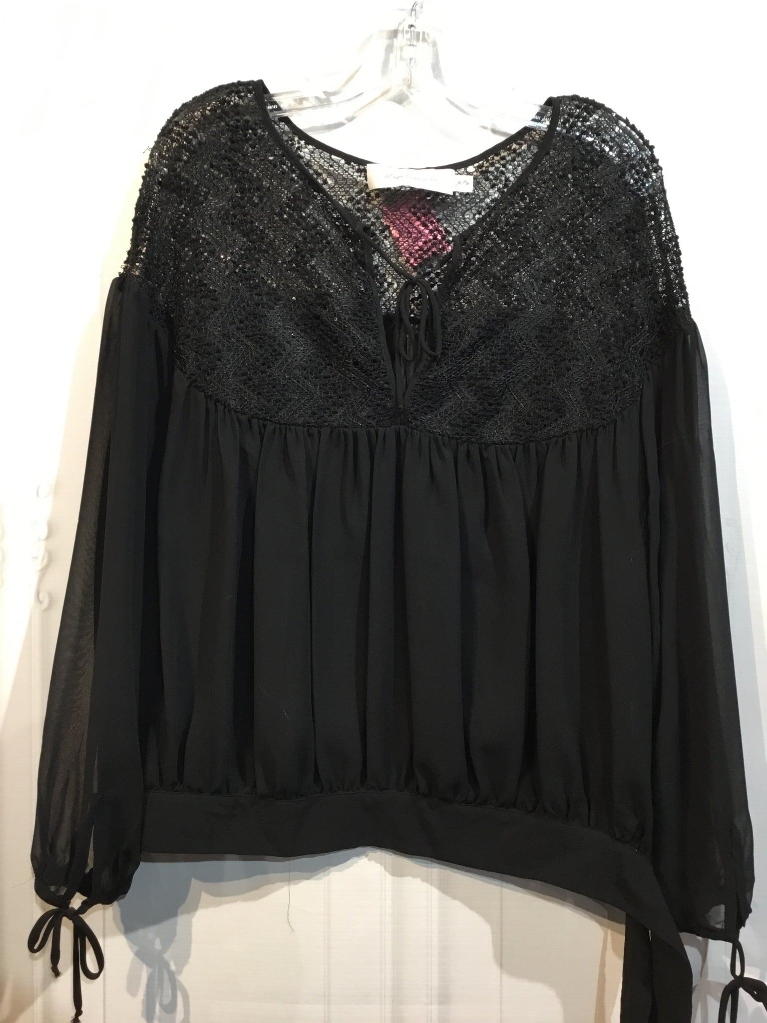 Tbags Los Angeles Size Extra Small Black Tops