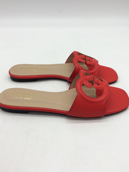 LUXURY GUCCI Size 9 Red Shoes