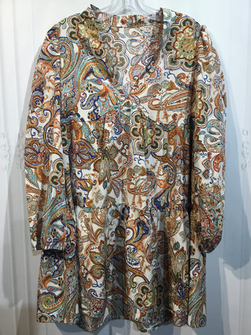 Shein Size S/6 Beige DRESS/1 PIECE