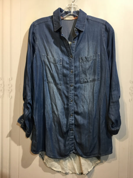 Altar'd State Size Small Blue Tops