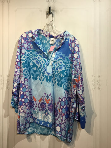 Natori Size Large Blue Tops