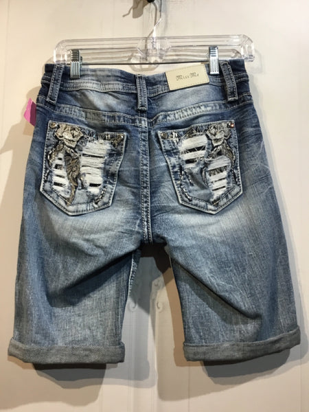 MISS ME Size Small Blue Bottoms