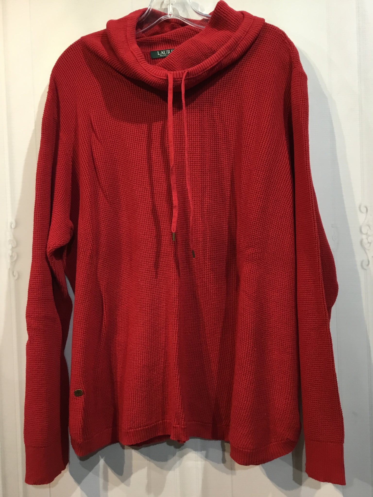 LAUREN Ralph Lauren Size 2X Red Tops