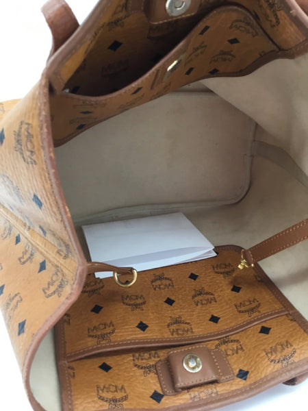 MCM Size Large Brown Purses/Wallets
