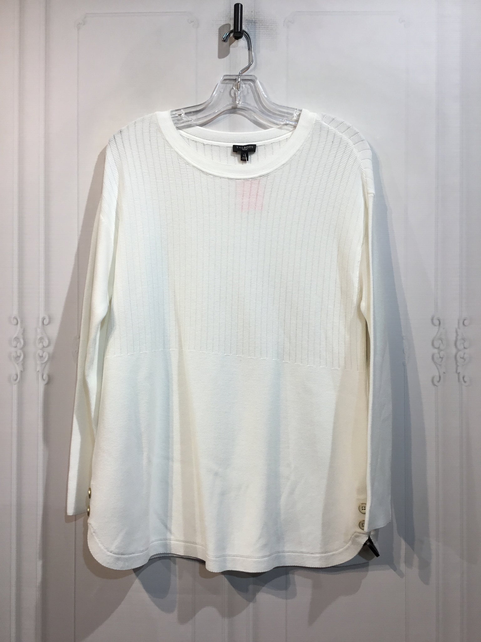 Talbots Size LP White Tops