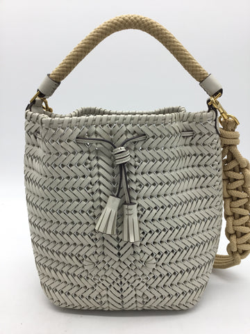 LUXURY Anya Hindmarch Size Medium Beige Purses/Wallets