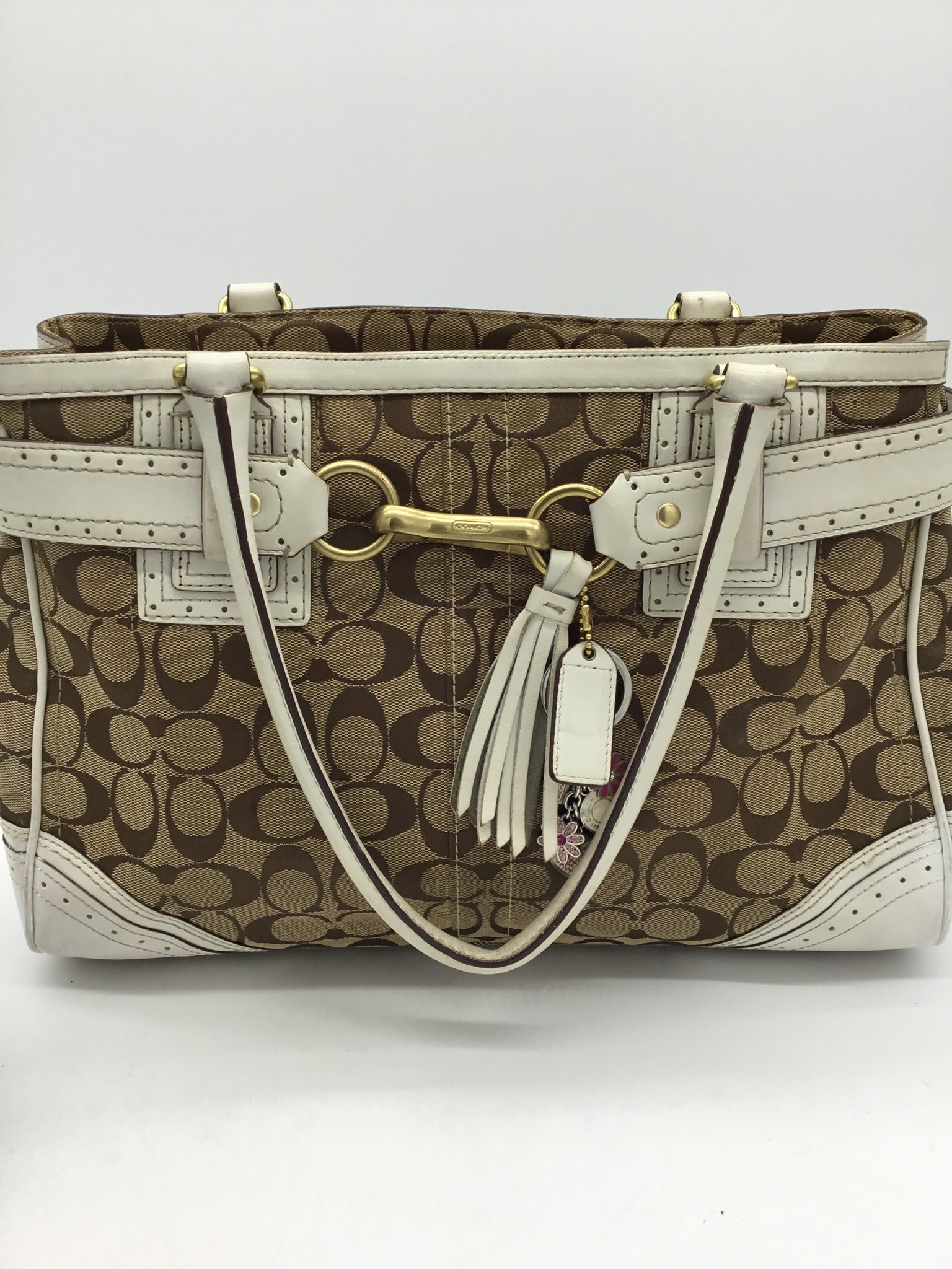 Coach Size Large Brown Purses/Wallets