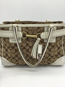 Coach Size Large Brown Purses/Wallets