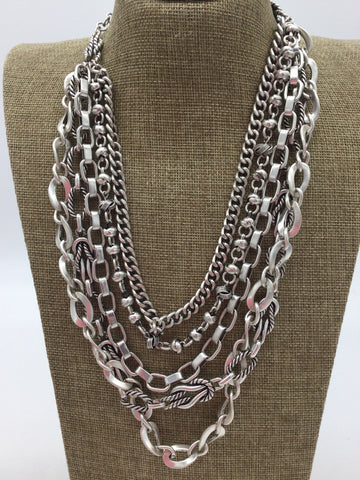 CHICO'S Silver Necklace
