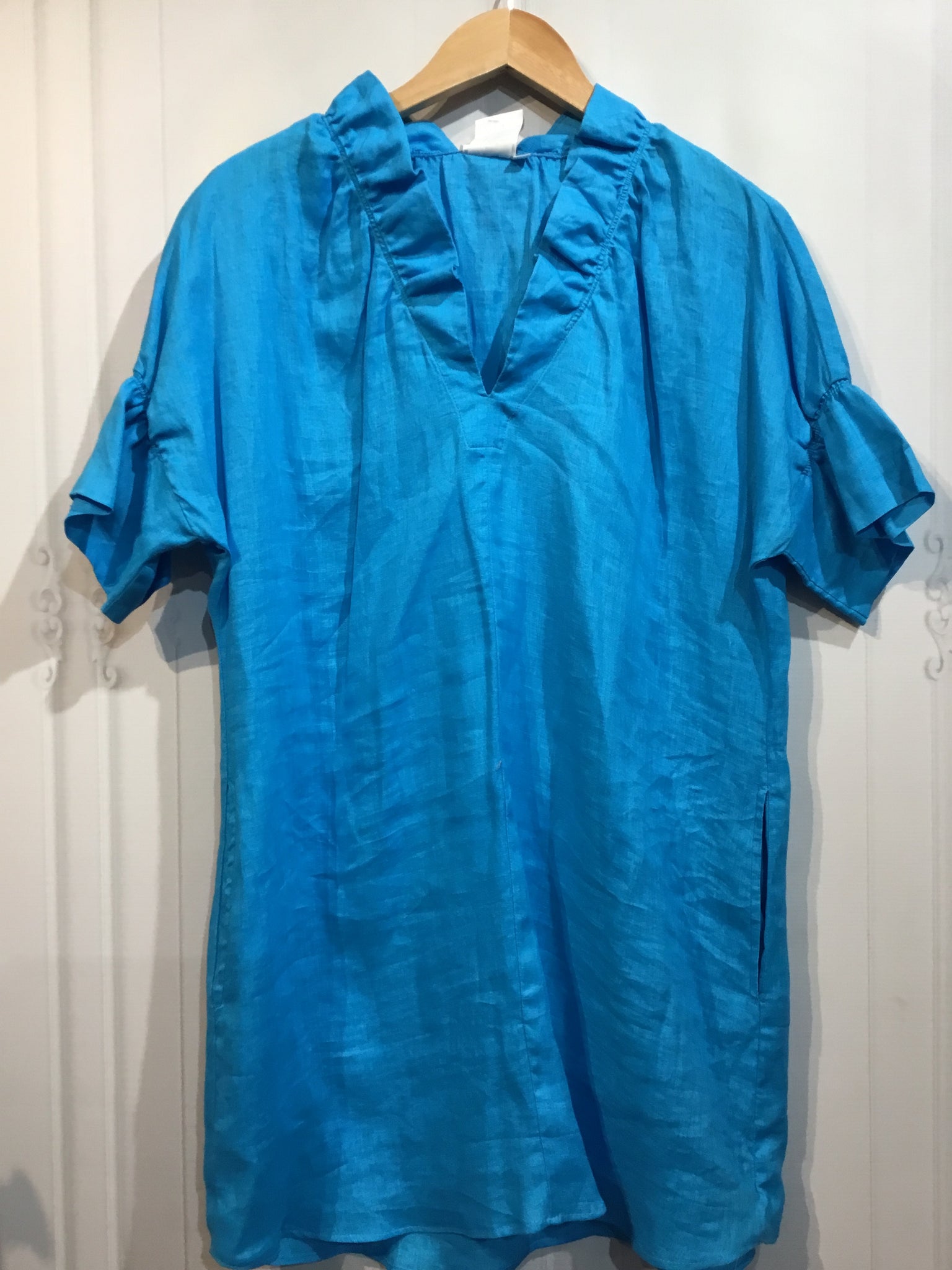 Finley Size Small Blue DRESS/1 PIECE
