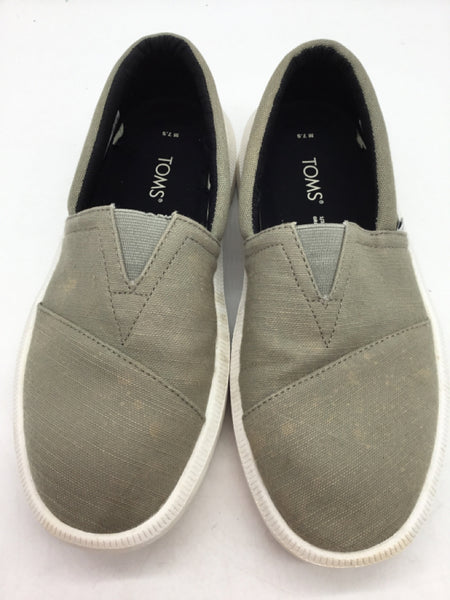 Toms Size 7.5 Grey Men's