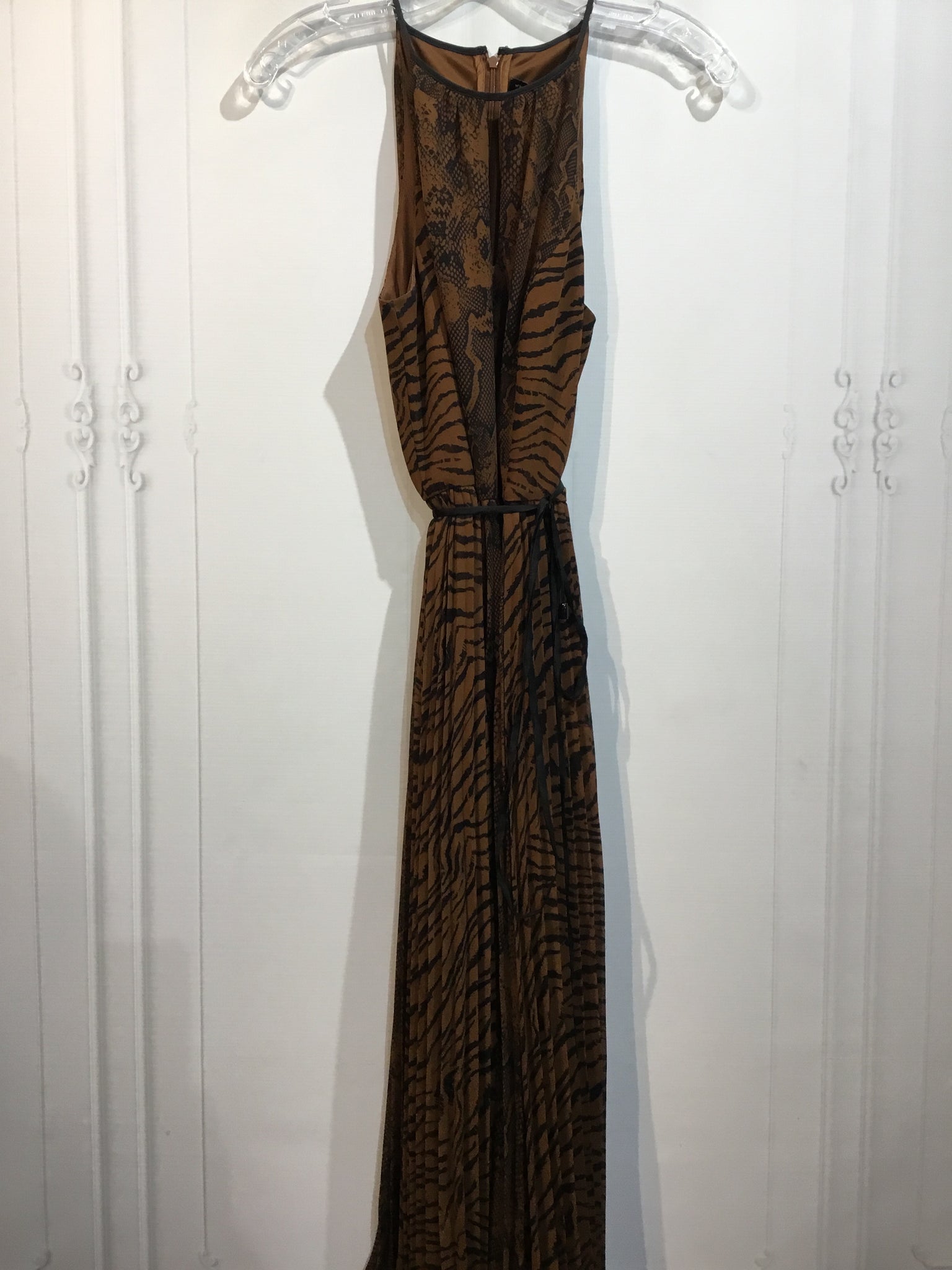 White House Black Market Size S/6 Brown DRESS/1 PIECE