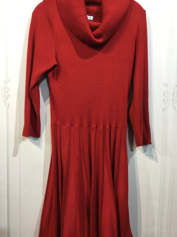 Liz Claiborne Size Extra Large Red DRESS/1 PIECE