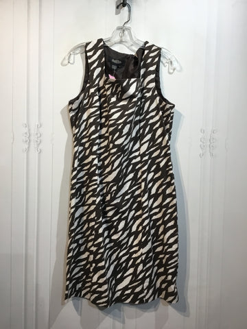 Peck & Peck Size L/14 Brown DRESS/1 PIECE