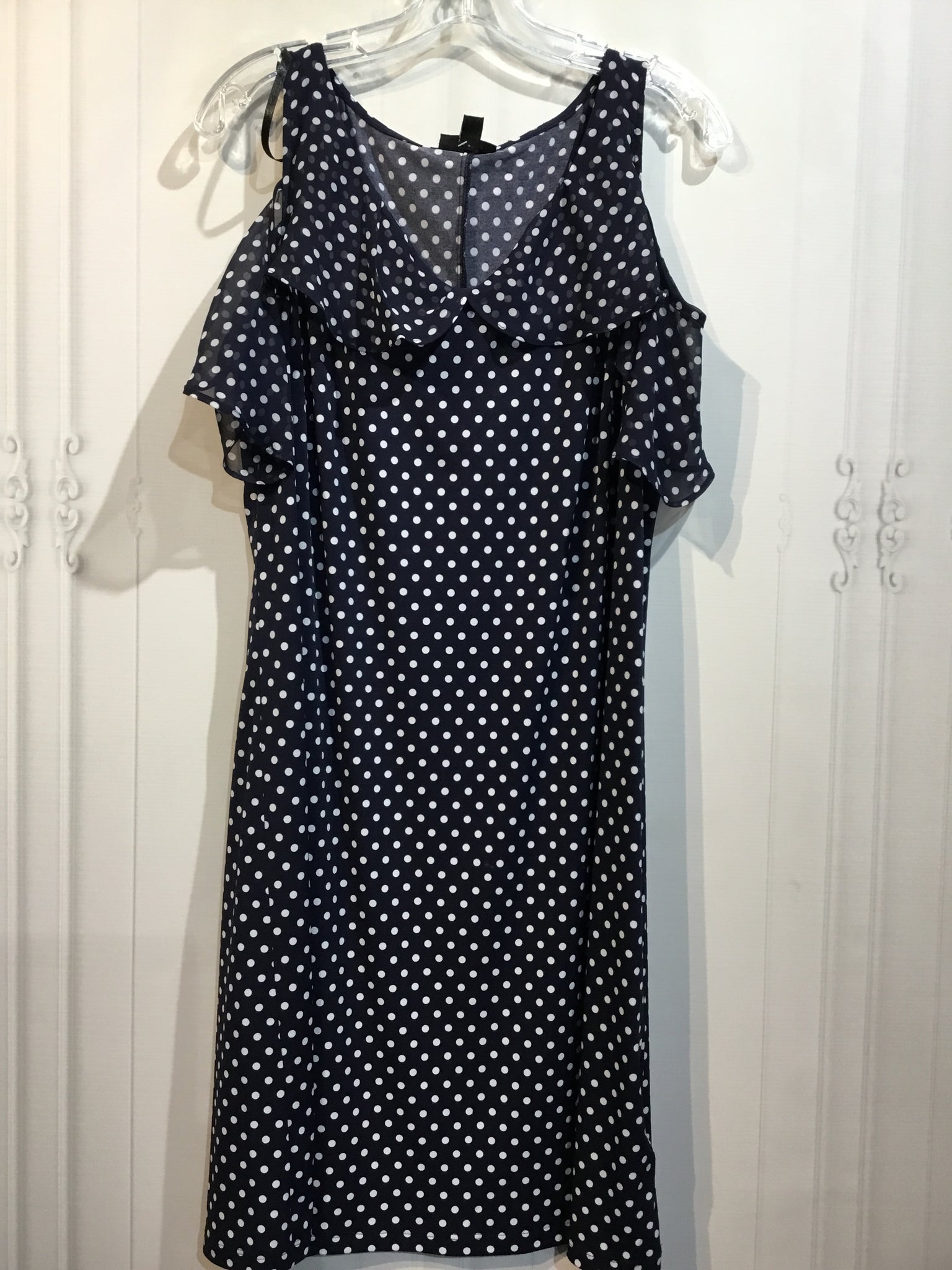 Roz & Ali Size Extra Large Blue DRESS/1 PIECE