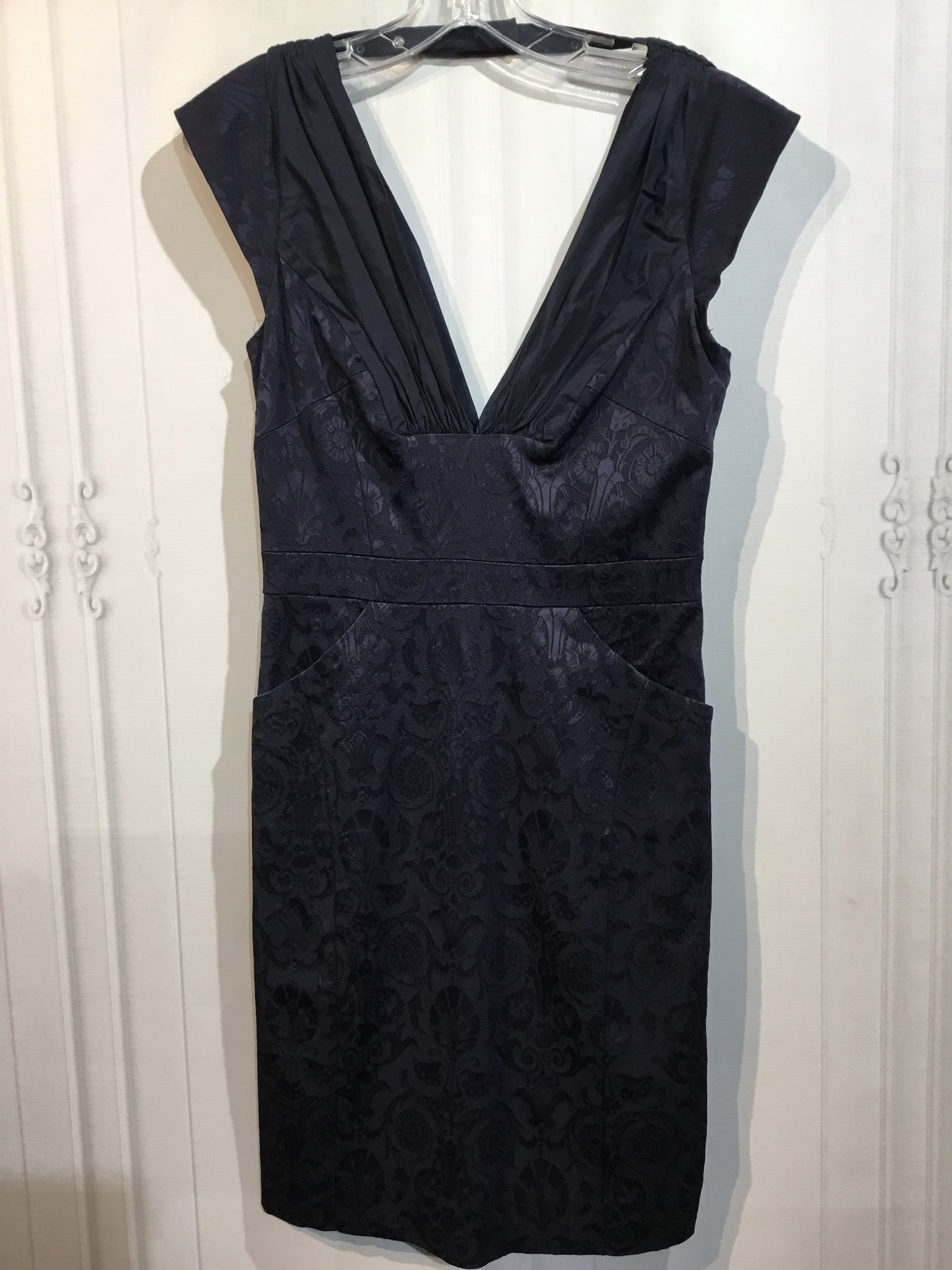Nicole Miller Size S/4 Black DRESS/1 PIECE