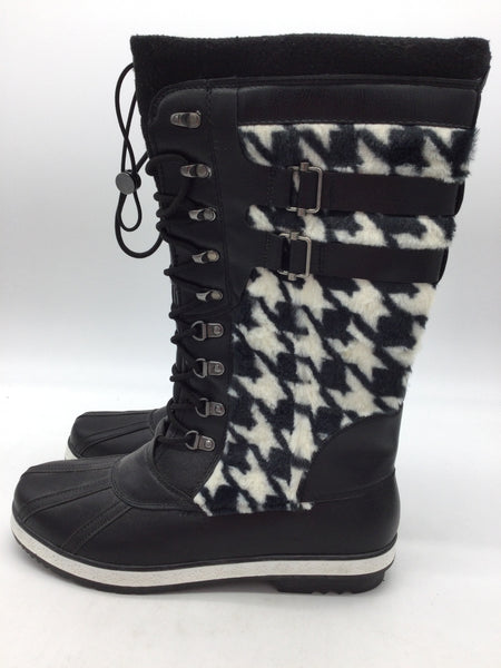 JustFab Size 10 Black Shoes